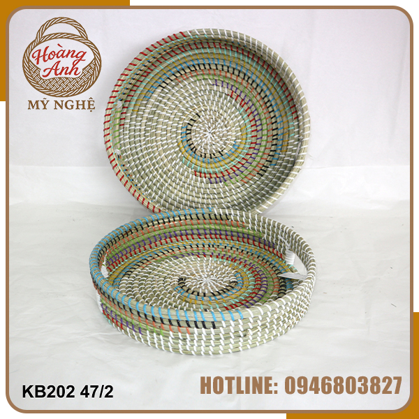 Rổ cói nắp đậy